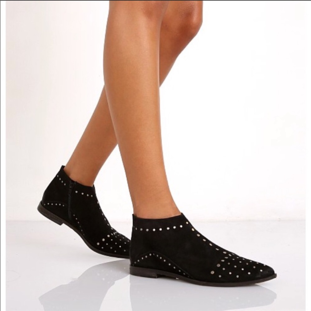 Free People Black Booties